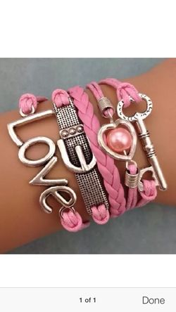 Leather bracelet