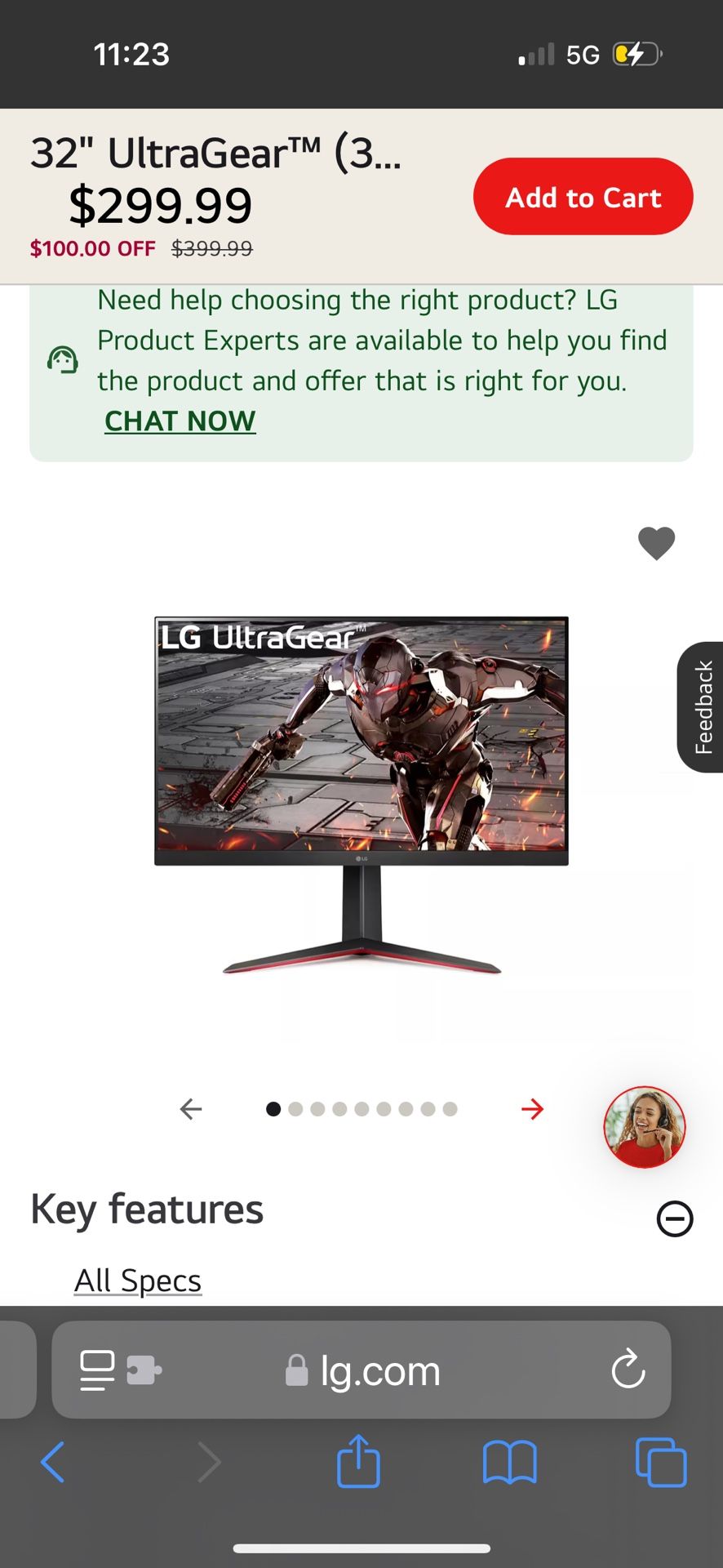 LG Gaming/work monitor