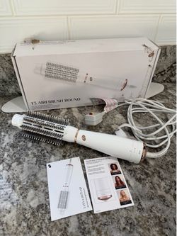 T3 AireBrush Round Volumizing Blow Dry Brush – White/Rose Gold – Works Great