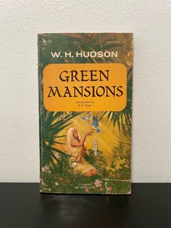 Green Mansions WH Hudson Book Airmont Classic Paperback 60s Vintage Novel 1965