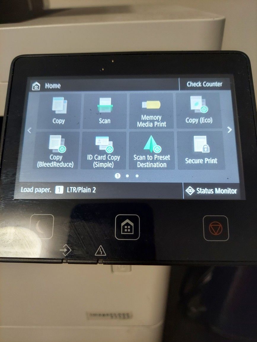 Canon multi printer scanner copy fax imageclass d1620 for sale in