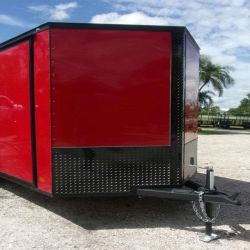 Covered Wagon 6 × 12 Enclosed 3.5k Cargo Trailer