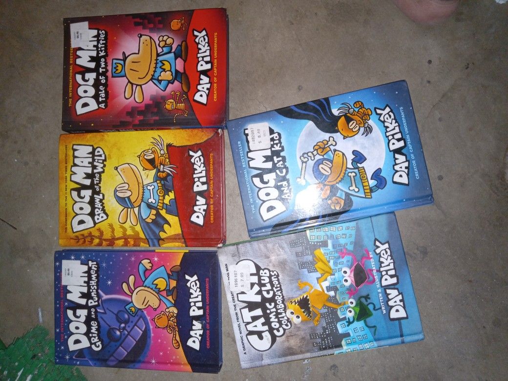NEW DOG MAN BOOKS.