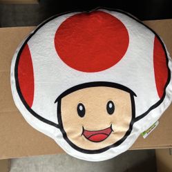 Super Mario 15" Toad Pillow Plush
