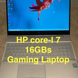 Gaming Laptop - HP Core i-7