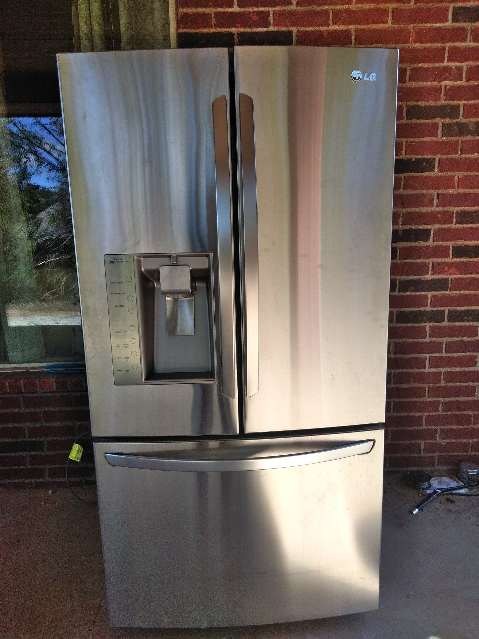LG stainless steel refrigerator