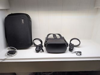 Oculus Quest 1 (64GB) VR Headset – Complete Setup w/ Case & Accessories