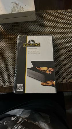 Cast iron smoker box, black, grillpro, 8 inches