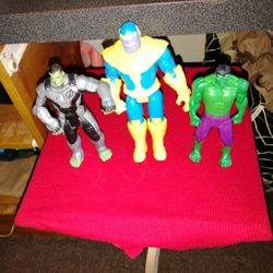 3 Action Figures For 1 Price Very Clean And Very Good Condition Collectable 