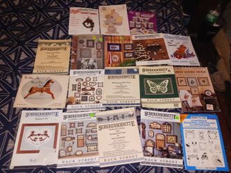 Crafting books LOT such as scherenschnitte books & more