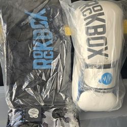 Rockbox Fitness  Fighting / Sparring Boxing Gloves &  Patterned Boxing Wrap Gloves & Bag 
$32 for 1 set 
