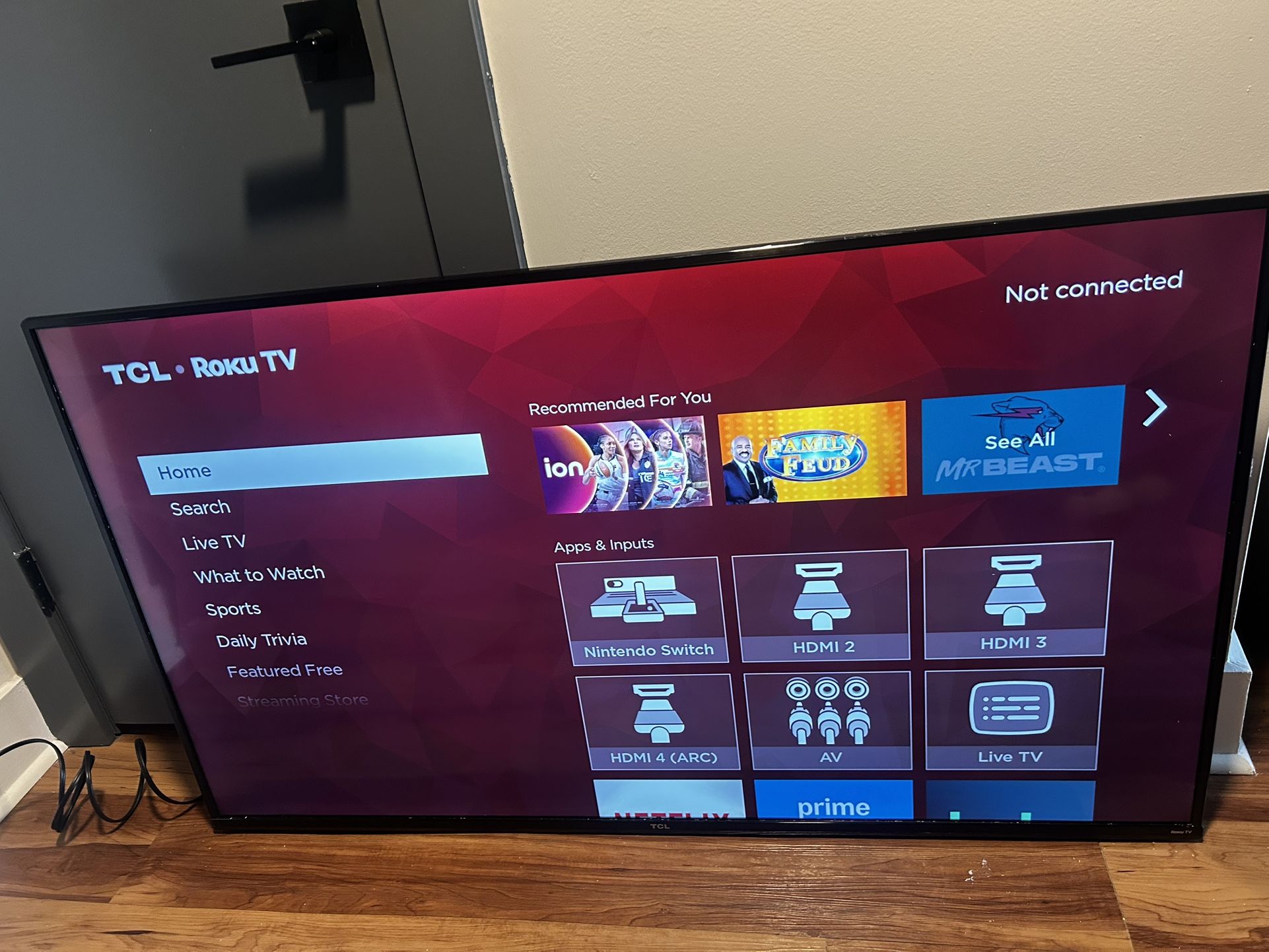 55” TCL TV