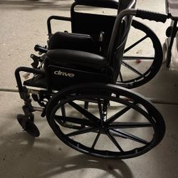 Wheel Chair With Leg Attachments