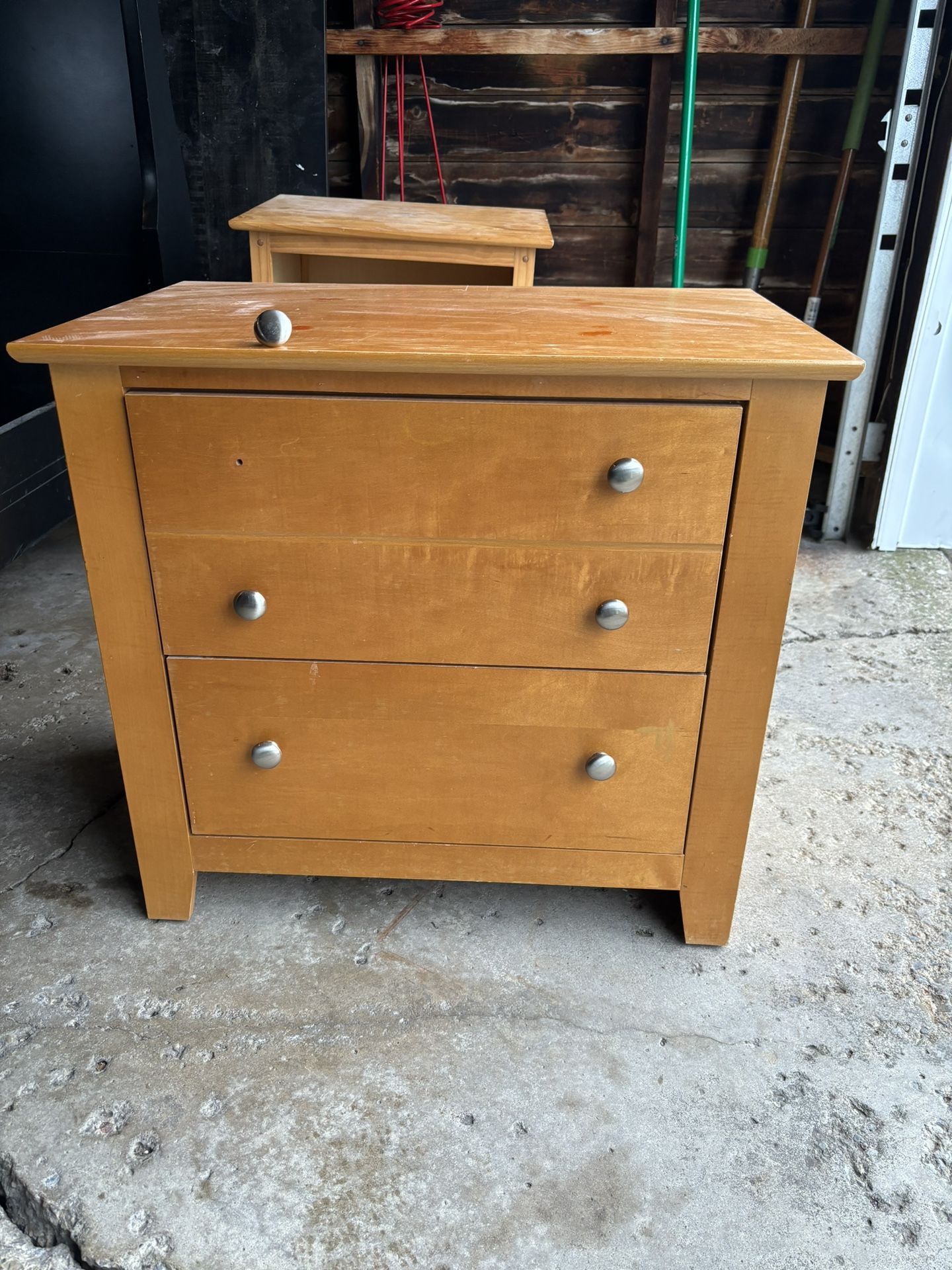 End Table And Dresser