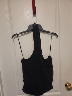 Black Halter Neck Tank Top International Concepts Black Halter Top