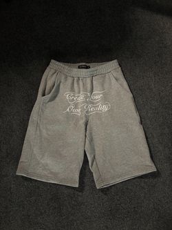 Gray LGR “create your own reality” Sweat Shorts