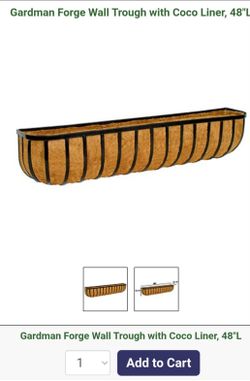 Outdoor planter for hanging on balcony or porch railing