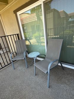 Patio Chair and Table Set