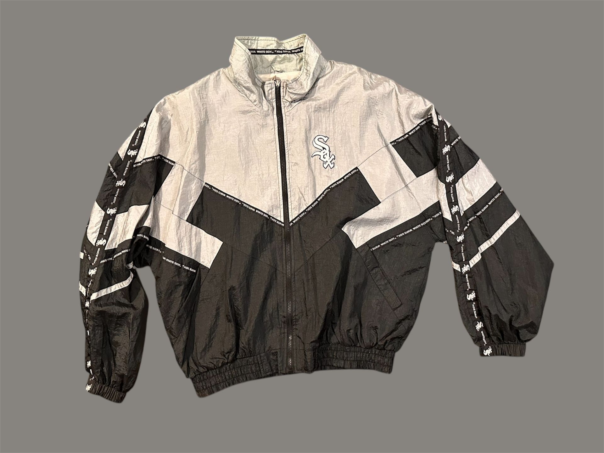 Vintage 90s Chicago White Sox Windbreaker Jacket