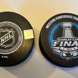 Playoff Pucks San Jose Sharks 