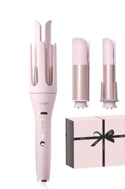 3 In 1 Automatic Curling Iron, Hair Curlers With 3 Curling Barrels