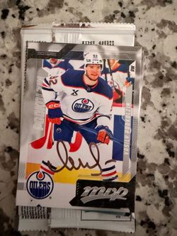 Vasily Podkolzin Oilers 2026-27 Mvp Upper Deck Auto Silver Script 196