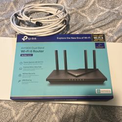 TP-Link Wifi6 Router