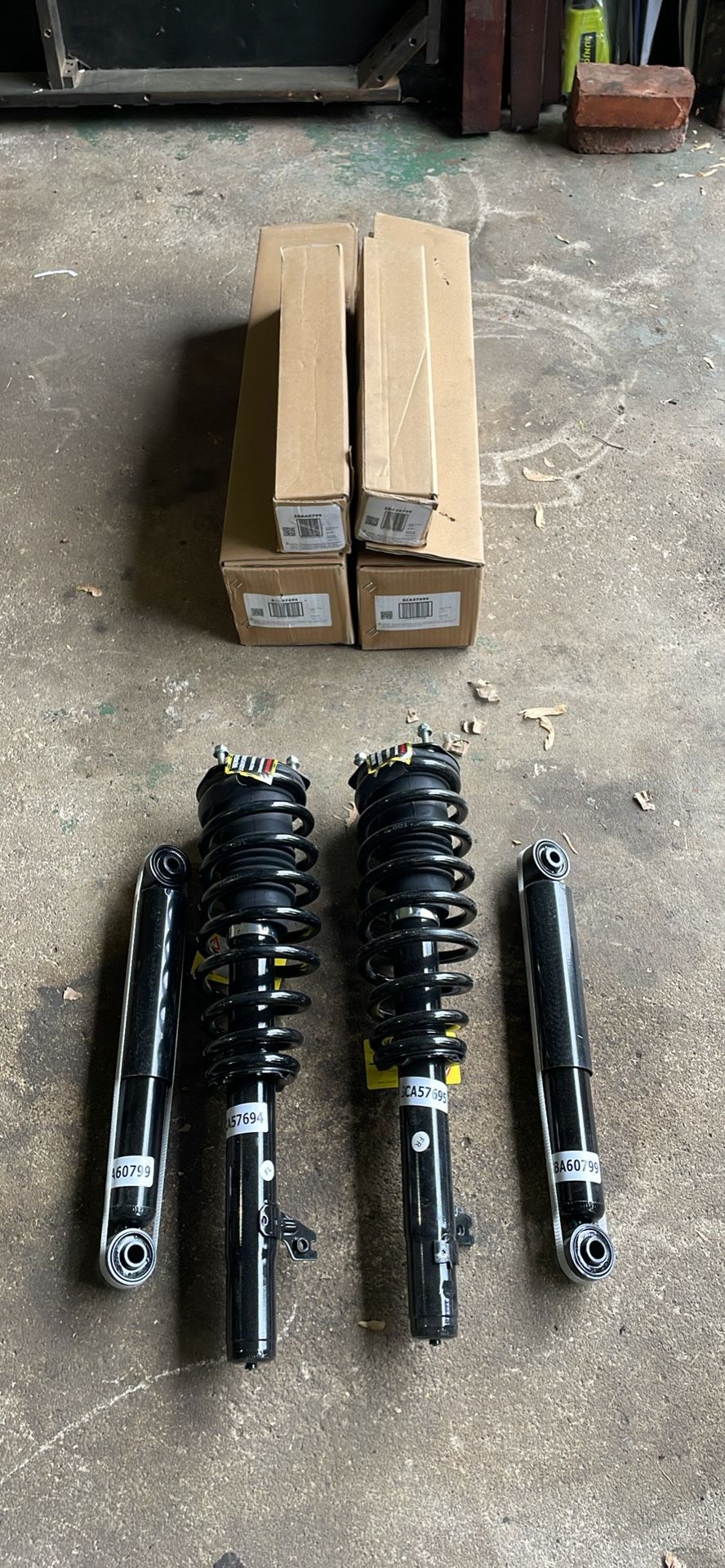 Front Rear Shocks 09-13 Mazda 6