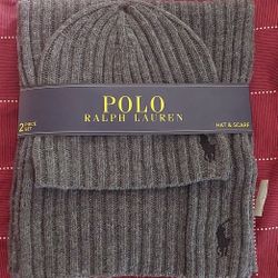 Polo Ralph Lauren Hat And Scarf 