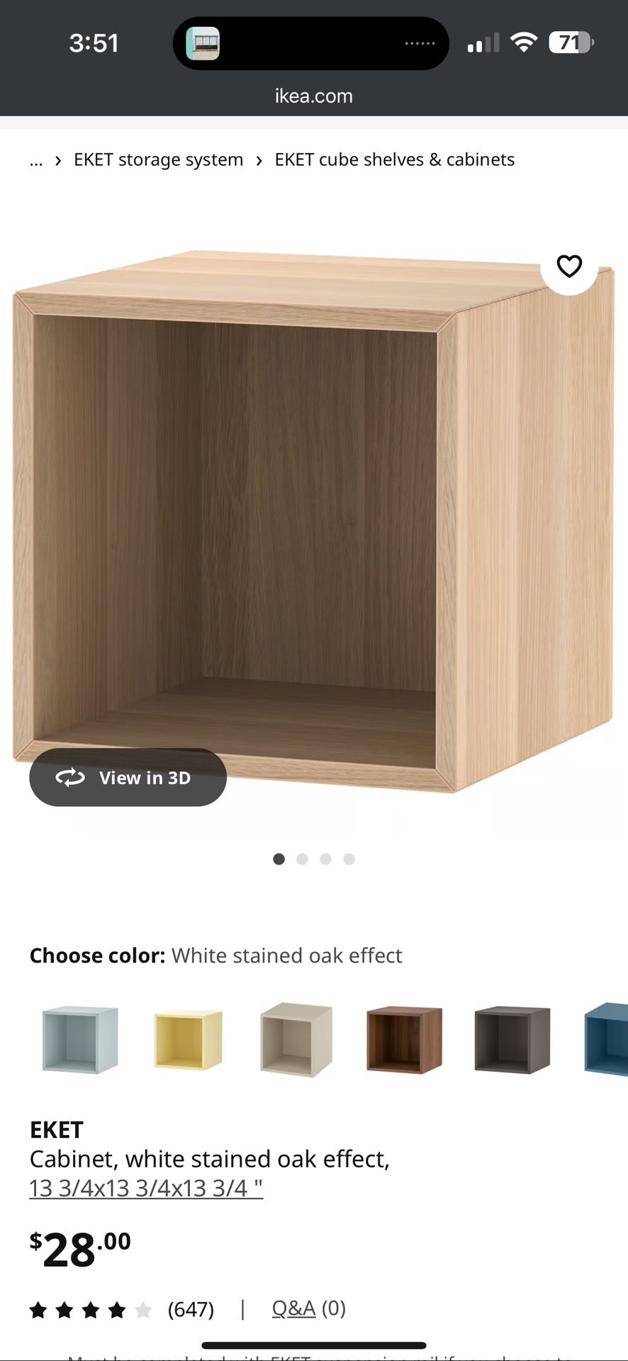 IKEA Shelf/ Cabinet (4)