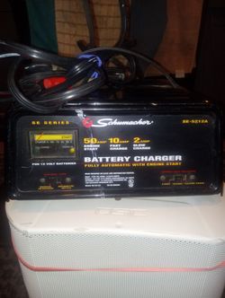 Used)50/10/2 amp, Fully Automatic Portable Starter/Charger
