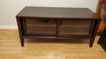 TV Stand, Wood, Brown 21' x 20' x 46'