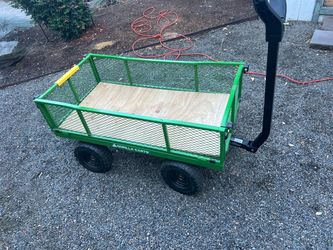 Gorilla Carts Steel Utility Garden Cart