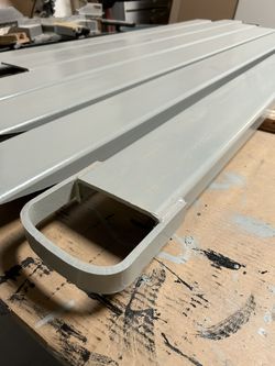 Forklift Extension 96” Brand New. Never Use! Capacity 10k-12k Lb. Pair Of 2. Gray. 6” Wide. Universal. 