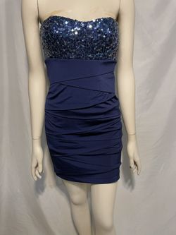 Speechless Blue Dress Juniors Size Small 