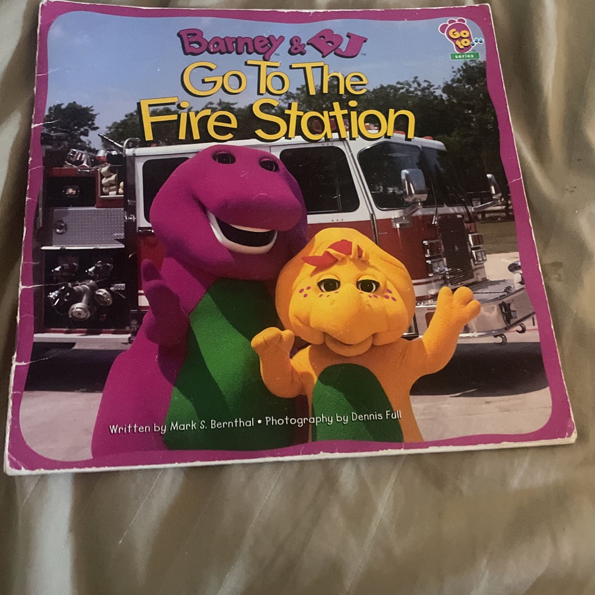Barney & BJ Go To The Fire Station 