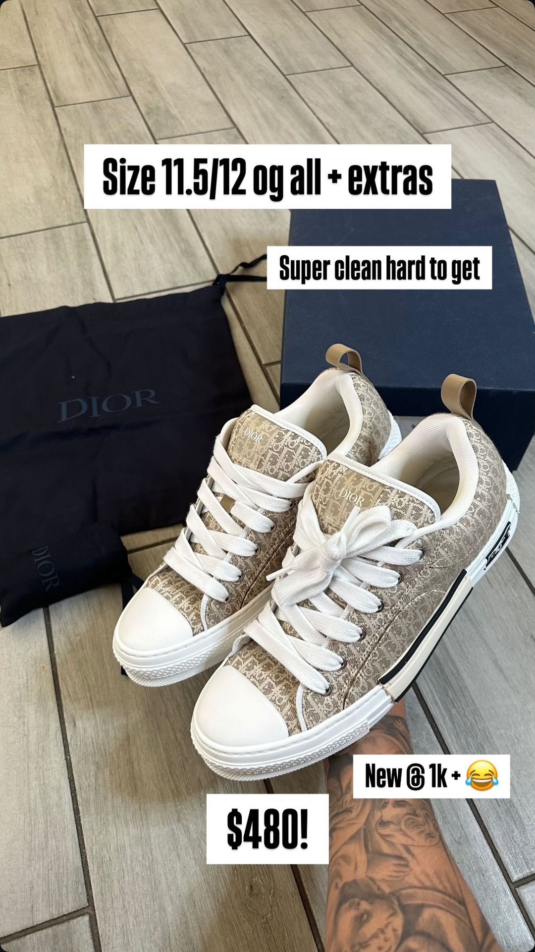 Dior B23 Low Skater Designer