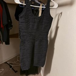 Juniors Black Dress 