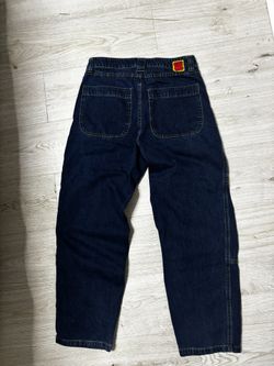 Empyres Blue Carpenter Baggy Jeans