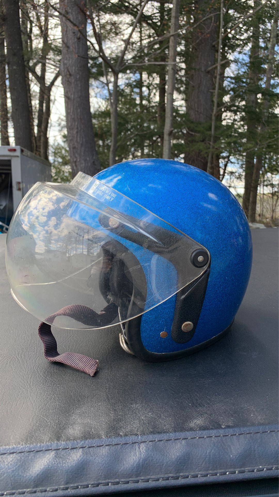 Snowmobile helmet