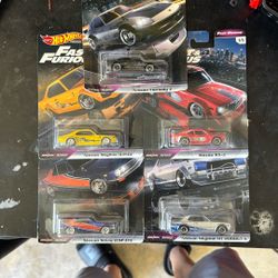 Hot Wheels Fast And Furious Fast Rewind Collection