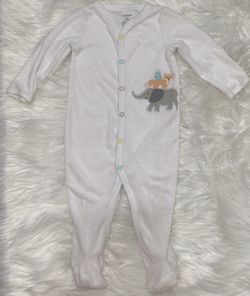 Baby sleeper footed pjs