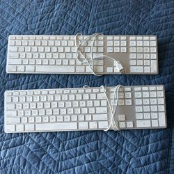 Apple Number Keyboard With USB Connection 