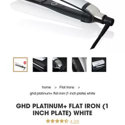 GHD Straightener 