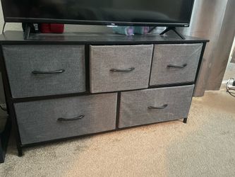 Black/ Gray Dresser