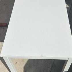 Small White Desk 
