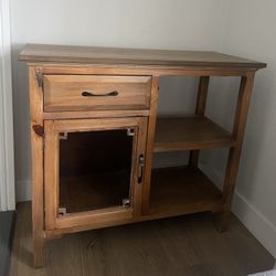 Wood accent Cabinet 