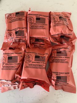 Humanitarian MRE’s (2026 insp.)