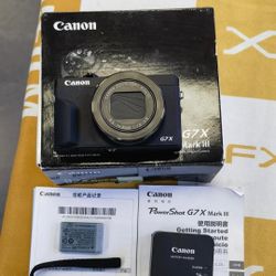 Canon PowerShot G7 X Mark III 20.1MP