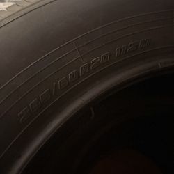 265/60/20 Yokohama Tires 